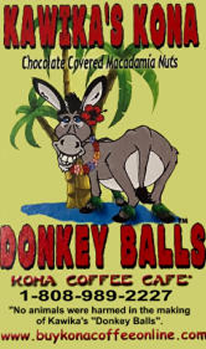 Hawaiian Gourmet Chocolate Covered Macadamia Nuts - 8 Ounce bags.