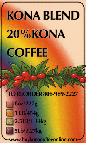 Frosty's Favorite® Flavored Ground - Kona Blend (20% Kona Coffee)