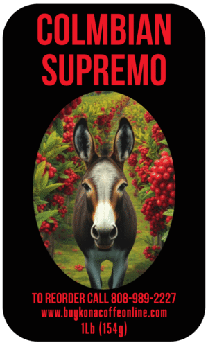 ColombianPlease choose GROUND - DARK ROAST - Only 1 pound bags are offered