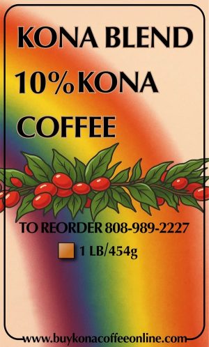 Chocolate Mac-Nut Flavored Ground - 10% Kona Decaf Blend